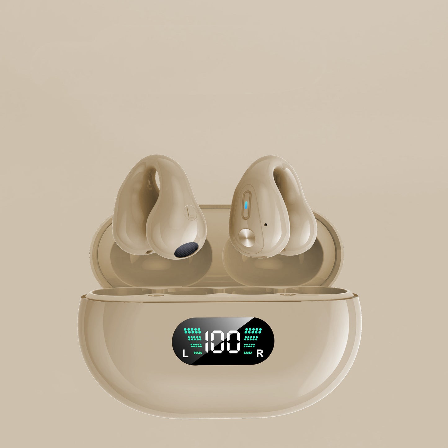 Wireless Bone Conduction Earbuds with Deep Bass