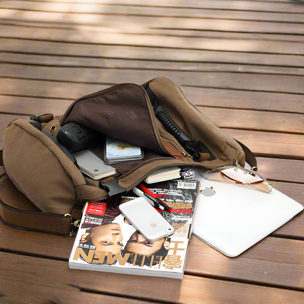 Canvas Laptop Bag – Durable and Stylish