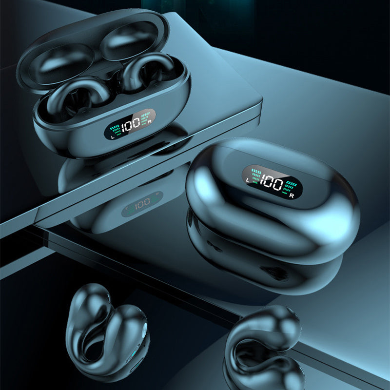 Wireless Bone Conduction Earbuds with Deep Bass
