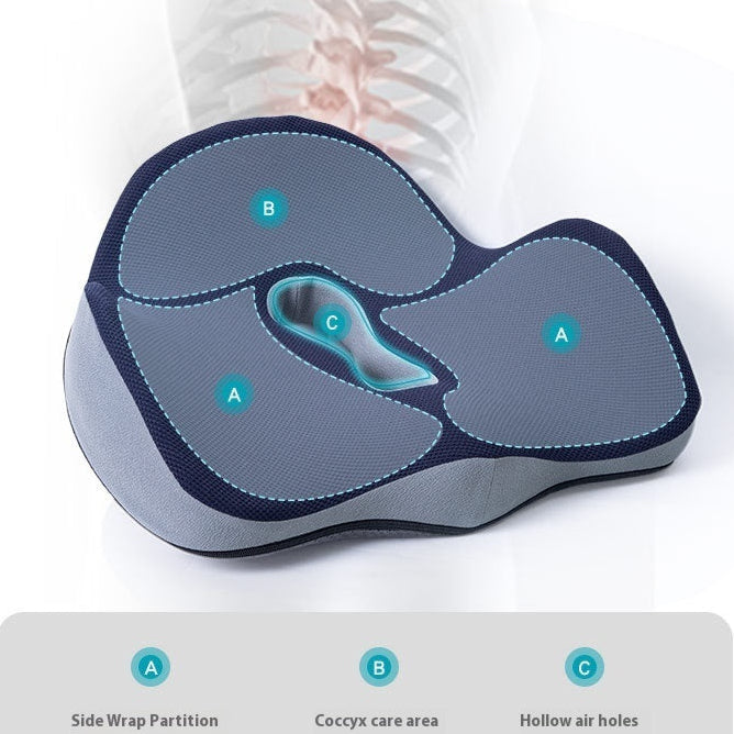 Breathable Memory Foam Cushion – Perfect for Long Sitting