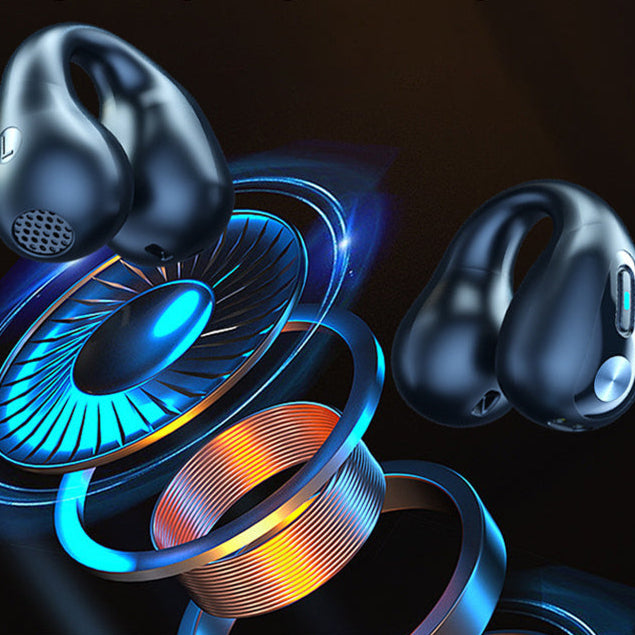 Wireless Bone Conduction Earbuds with Deep Bass
