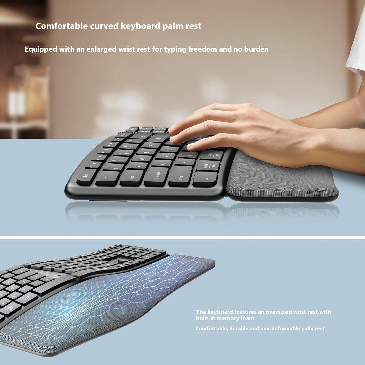 ErgoFlow: Dual-Mode Wireless Keyboard
