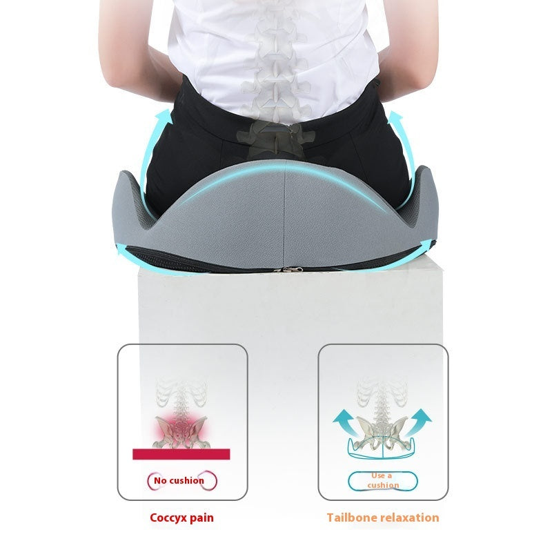 Breathable Memory Foam Cushion – Perfect for Long Sitting