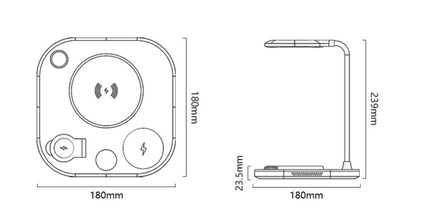 WorkLight Wireless Charging Station