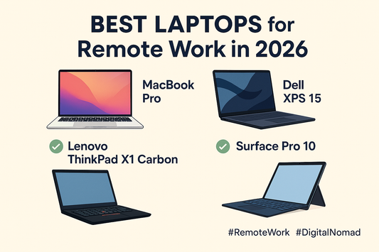 Best Laptops for Remote Work in 2026: Top Picks for Digital Nomads