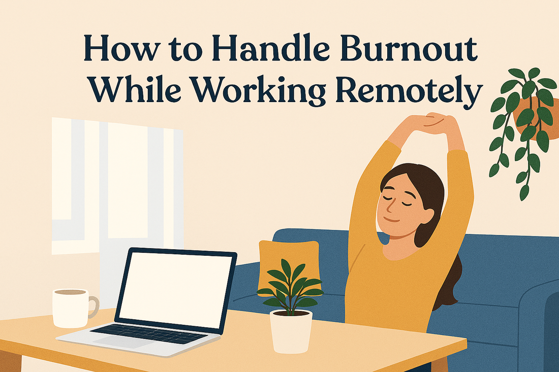 How to Handle Burnout While Working Remotely