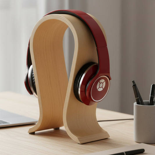 WoodWave Headphone Stand