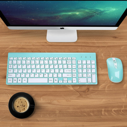 DeskMate duo: ice blue edition