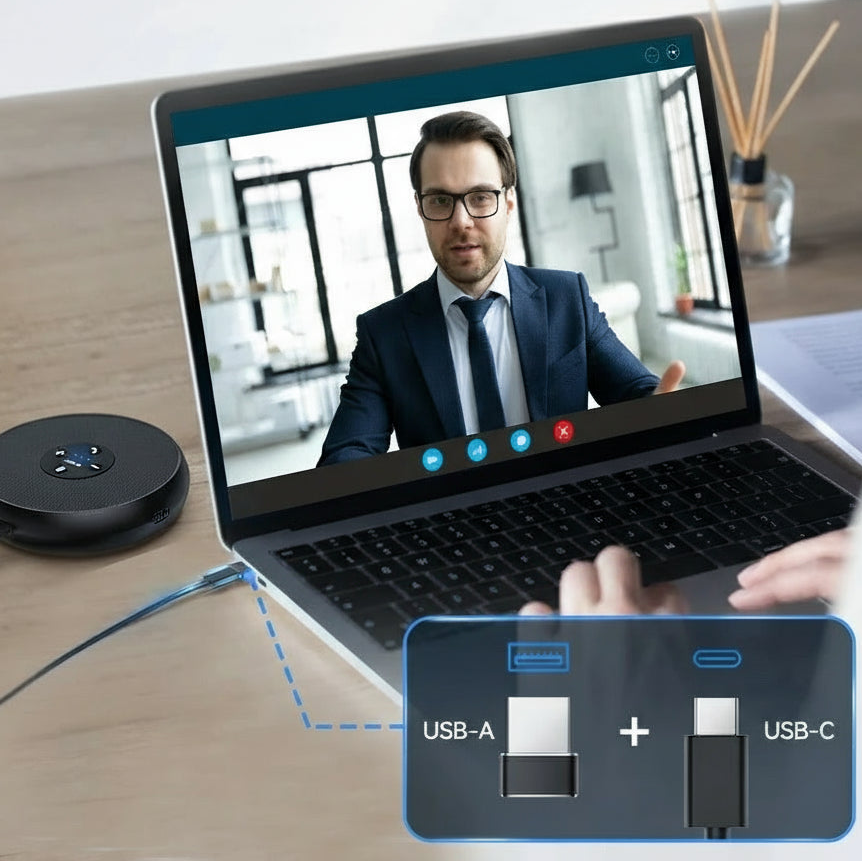 EMEET Link360 conference speaker