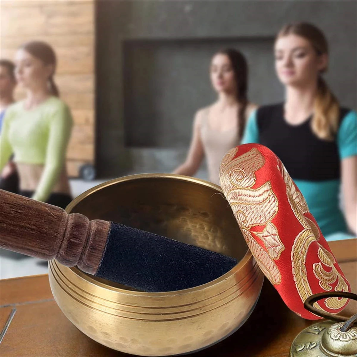 Tibetan Singing Bowl Set - Find Your Zen with Meditation & Stress Relief