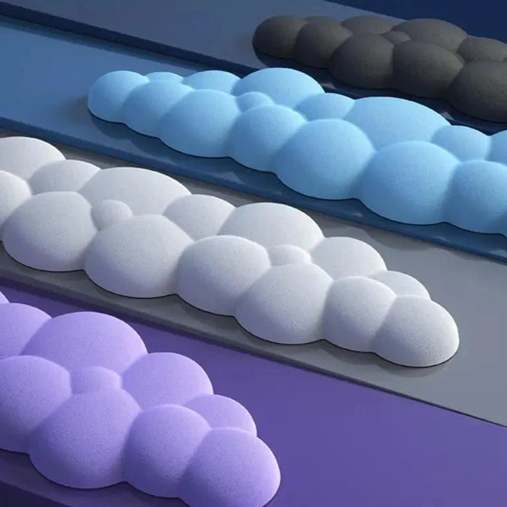 Cloud-Shaped Wrist Rest - Memory Foam Comfort for Keyboards