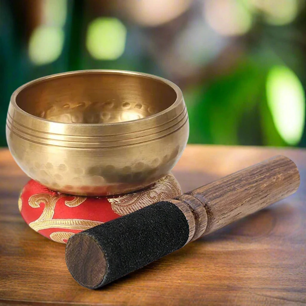 Tibetan Singing Bowl Set - Find Your Zen with Meditation & Stress Relief